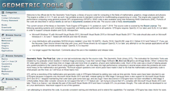 Desktop Screenshot of geometrictools.com